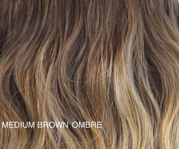 Ombre Medium Brown Charlotte's Plážové vlny